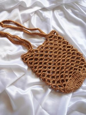 Handmade Net Tote Crochet Bag